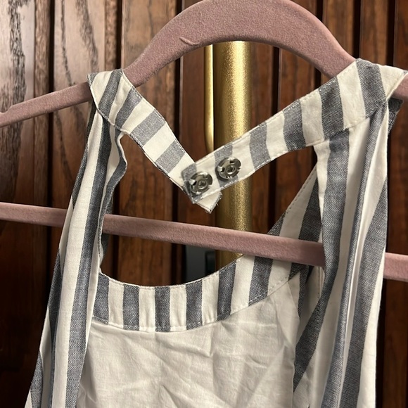 NWT Eliza J long stripped layered tassel dress - Picture 5 of 7